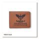 Обкладинка для посвідчення УБД ДШВ (теракотова, чорне тиснення)