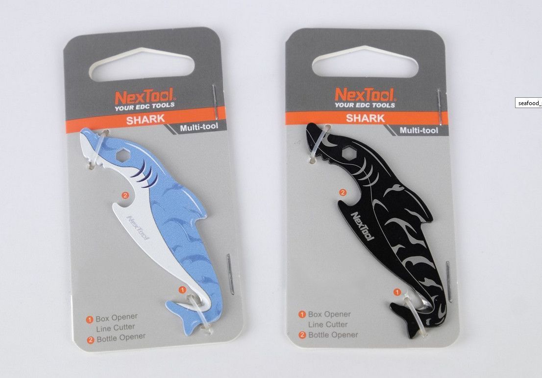 Міні-Мультитул NexTool EDC box cutter Shark KT5521Black