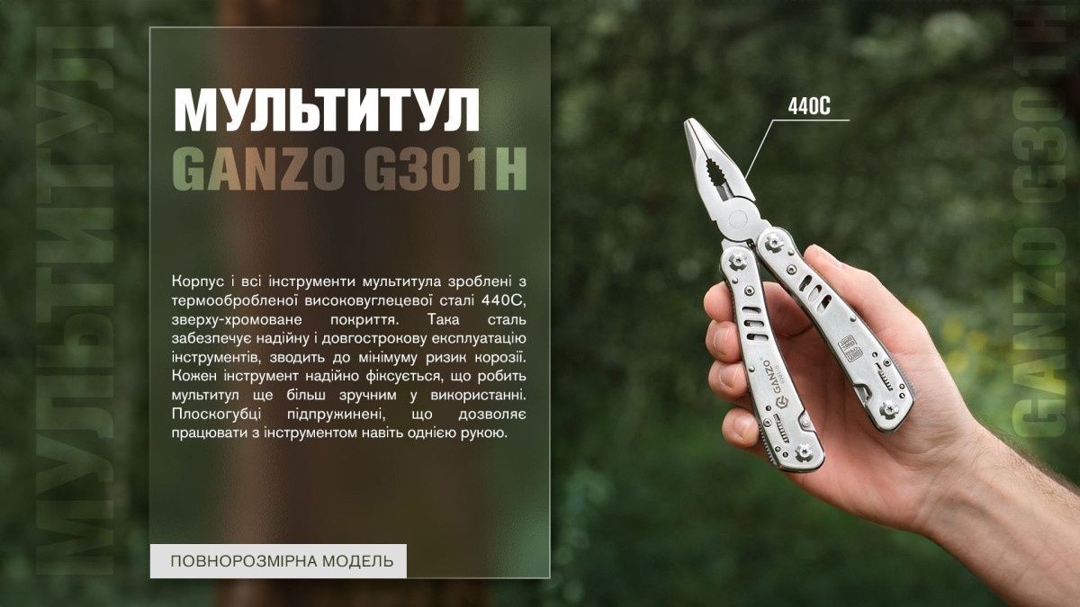 Мультитул Multi Tool Ganzo G301-H