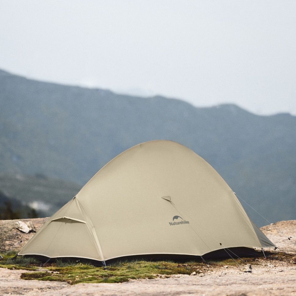 Намет надлегкий двомісний Naturehike Cloud Up Pro CNK2350WS020, 20D, пісочний