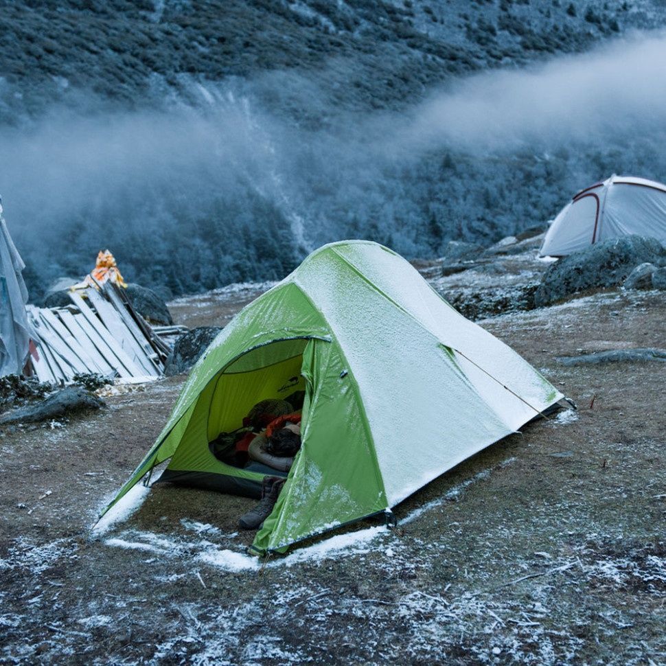 Намет надлегкий одномісний&nbsp;Naturehike Cloud Up Base&nbsp;1 CNK2450WS032, зелений