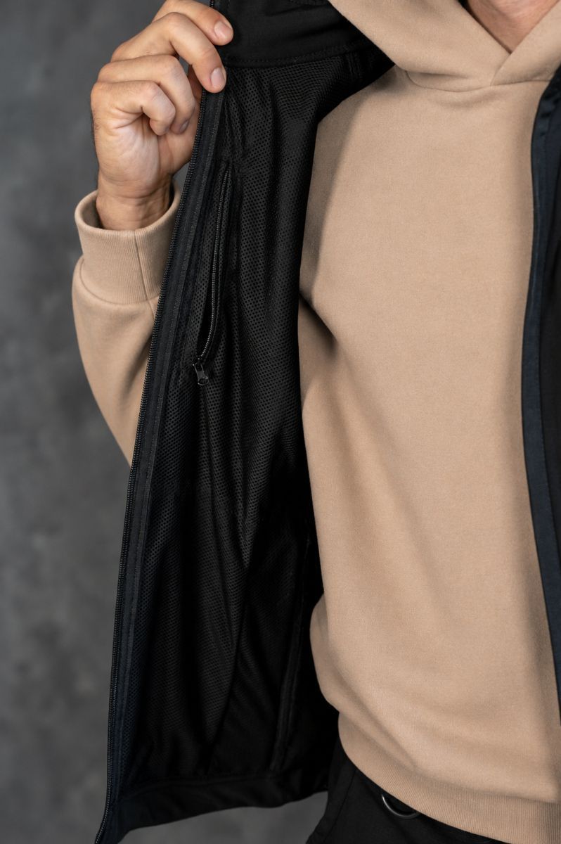Жилет Urban Softshell на флісі Чорний