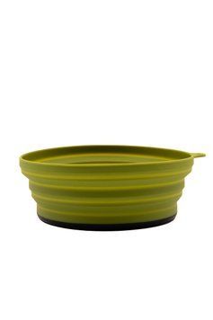 Тарілка TRAMP силіконова з пластиковим дном 550 мл UTRC-123, olive