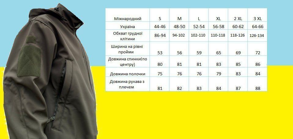 Куртка Softshell для Укрзалізниці синя
