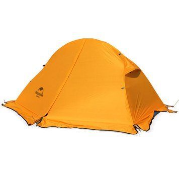 Намет надлегкий одномісний з футпринтом&nbsp;Naturehike Cycling&nbsp;1&nbsp;NH18A095-D, 210T, помаранчевий