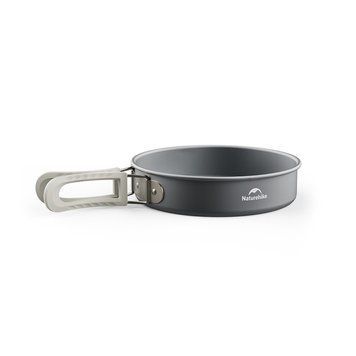 Сковорідка зі складаною ручкою Naturehike CNK2450CF010, 17,5 см, алюміній