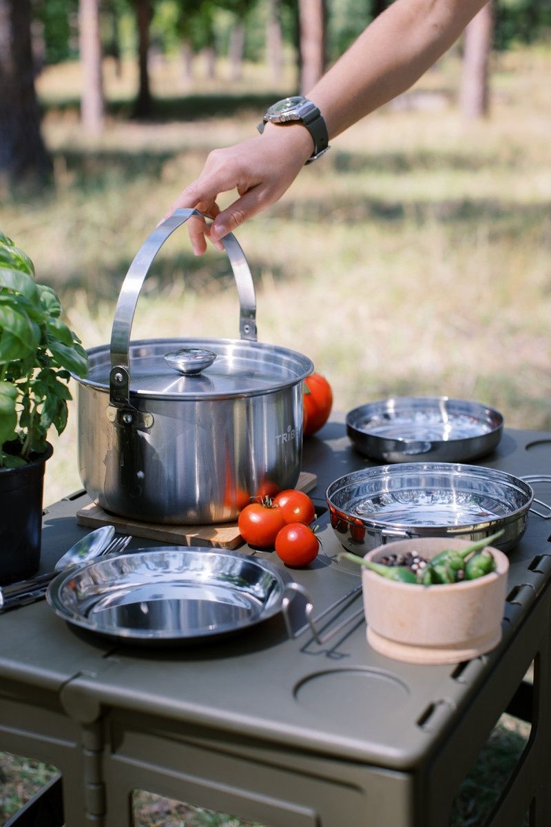 Казанок Tribe Family Pot 3,5 л сталевий T-FH-0005-metal