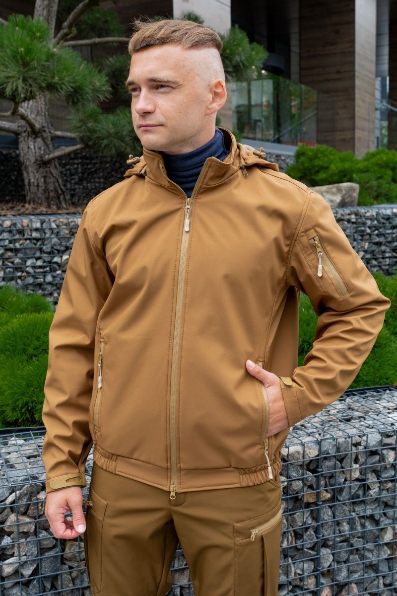 Костюм Blade Pro Softshell на флісі койот