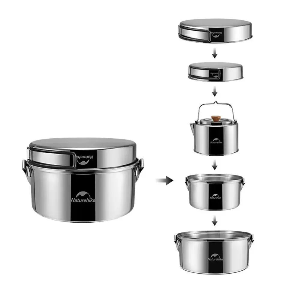 Намет надлегкий двомісний з футпринтом Naturehike Cloud Up 2 Updated NH17T001-T, 210T, помаранчевий