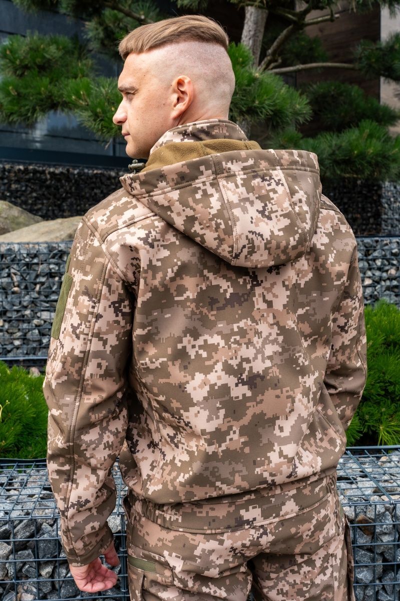 Куртка для ЗСУ Track Softshell піскель