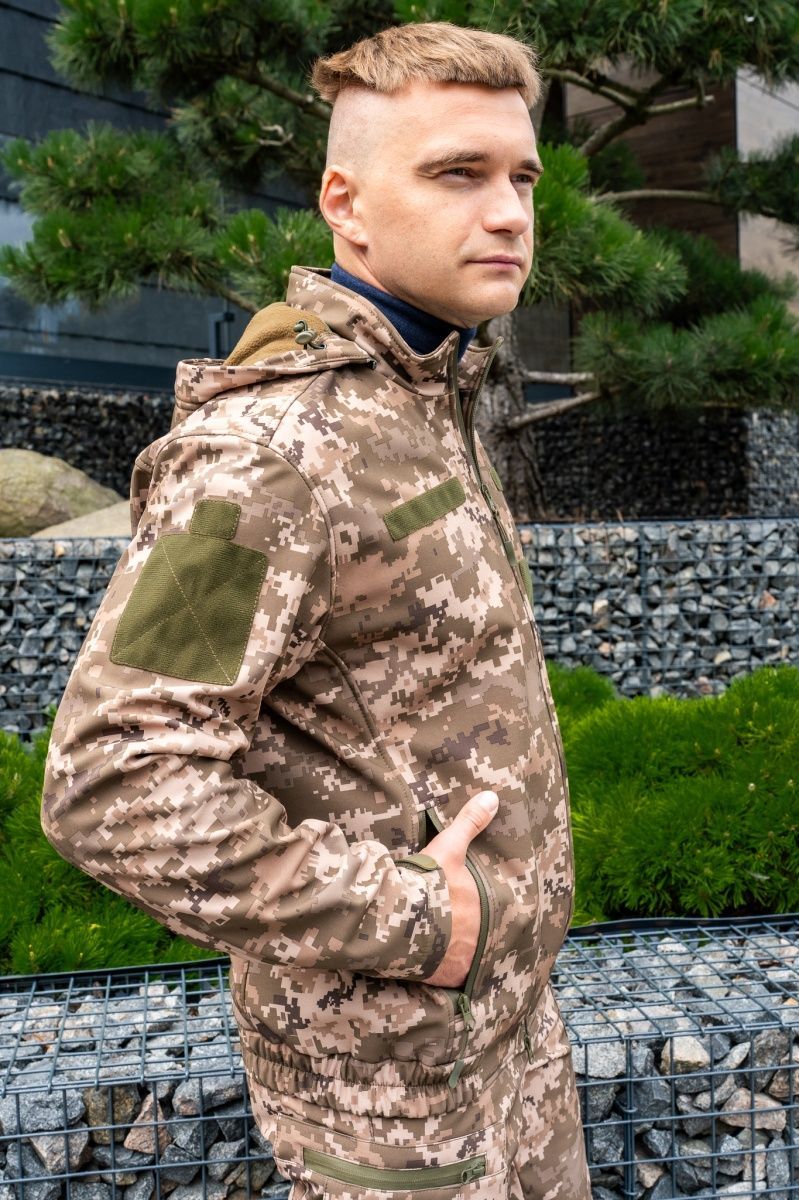 Куртка для ЗСУ Track Softshell піскель
