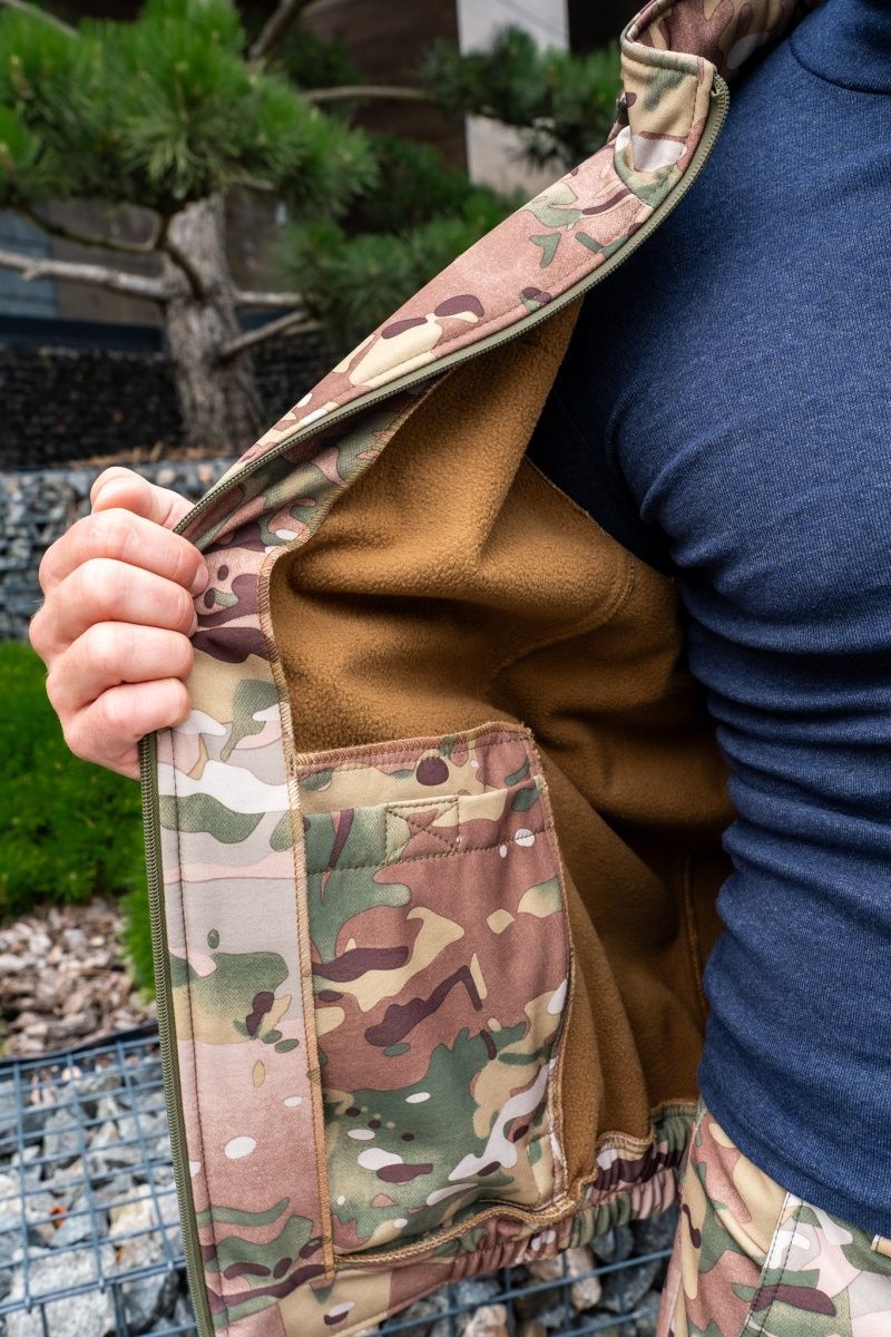 Костюм Track Pro Softshell на флісі мультикам