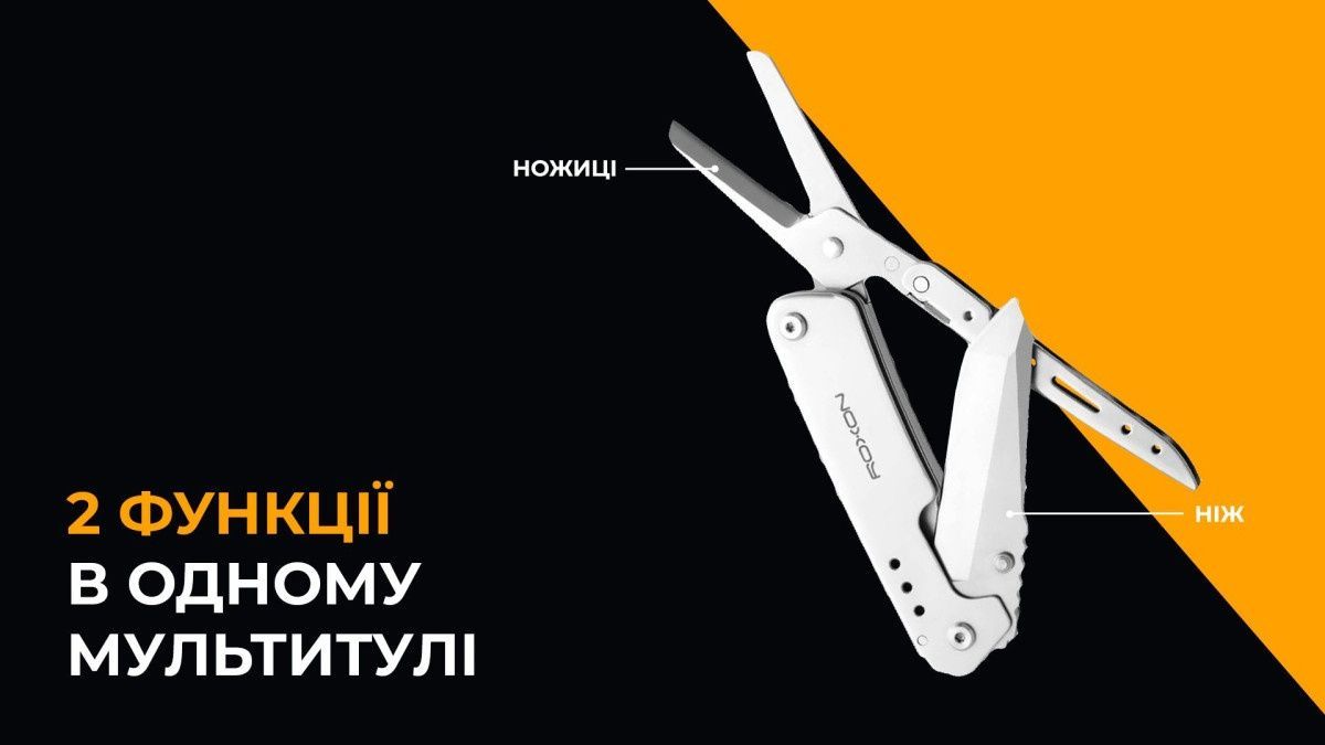 Ніж-Ножиці Roxon KS S501