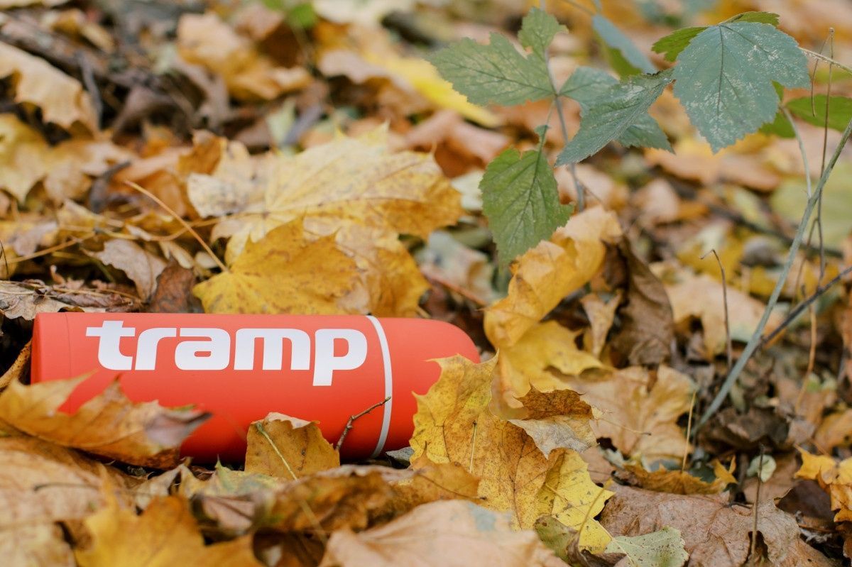 Термос TRAMP Soft Touch 1 л UTRC-109 Помаранчевий