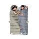 Спальник з капюшоном Naturehike M180 NH20MSD02, правий, сірий