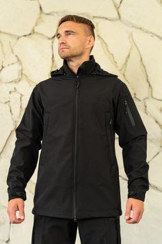 Куртка Softshell чорна Urban