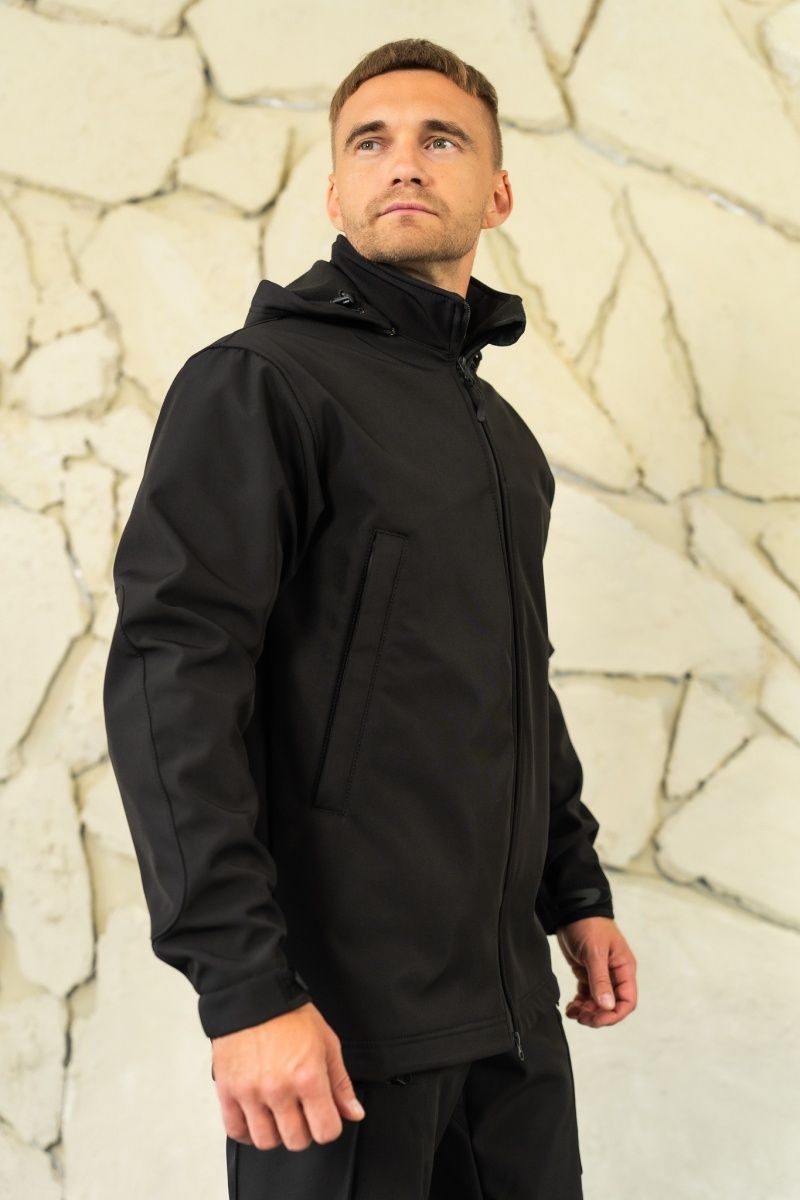 Куртка Softshell чорна Urban