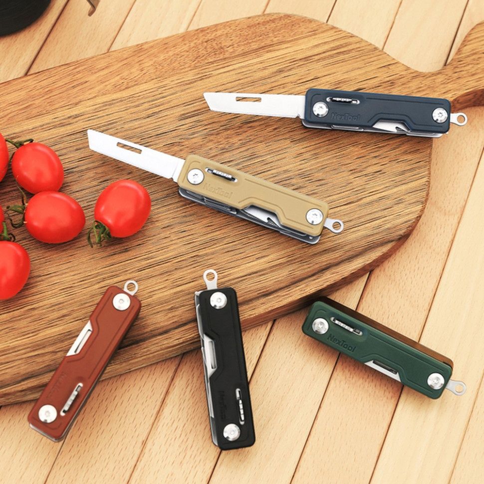 Мультитул NexTool Multi Functional Knife, зелений