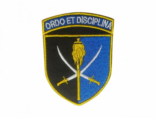 шеврон Збройні сили України ORDO ET DISCIPLINA Грета/Габардин Олива купить