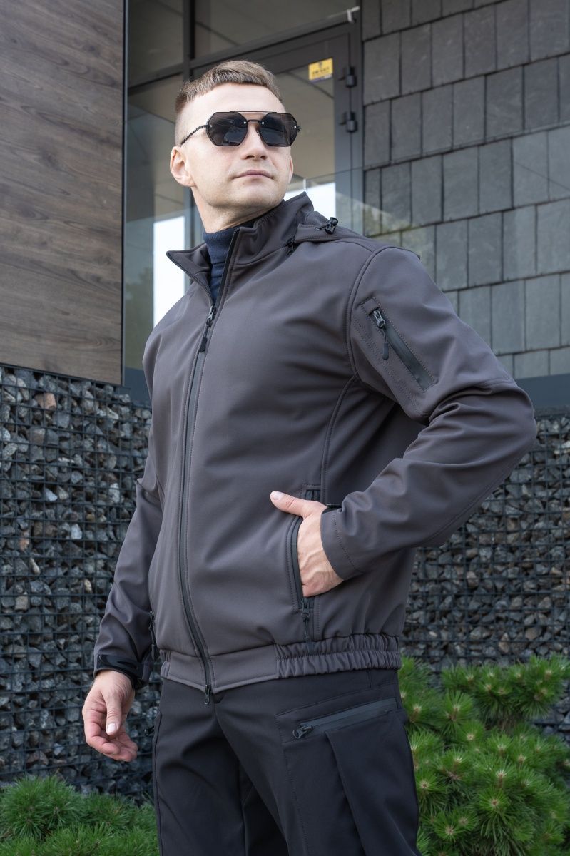 Куртка Blade Softshell сіра