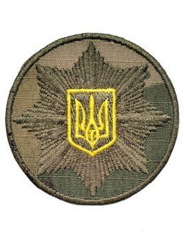 Арт. 28955 Кокарда Грета/Габардин Мультикам Поліція Загальний для всіх (П) Жовта1110/олива2295 купить