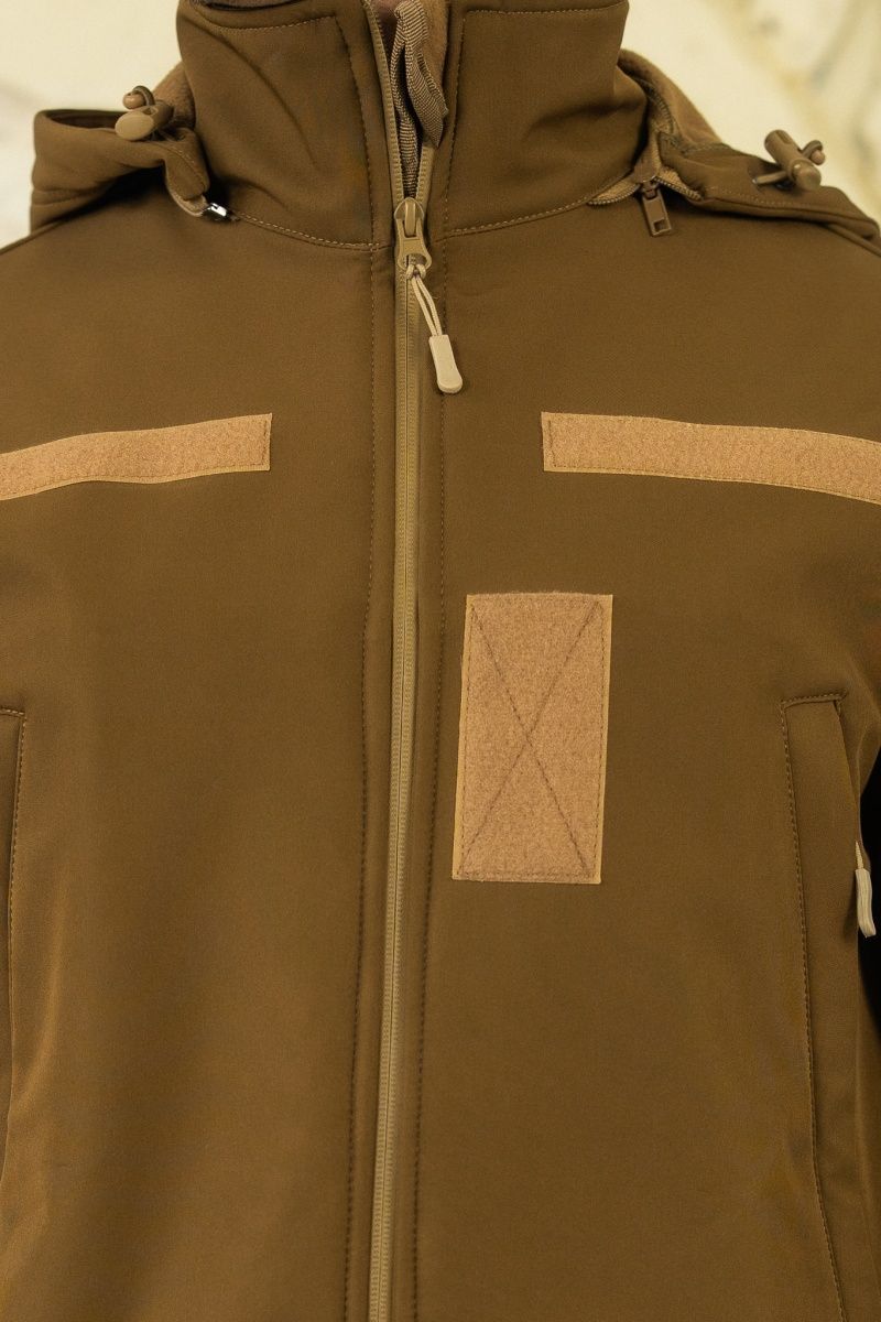 Куртка тактична для НГУ Softshell койот Tactical