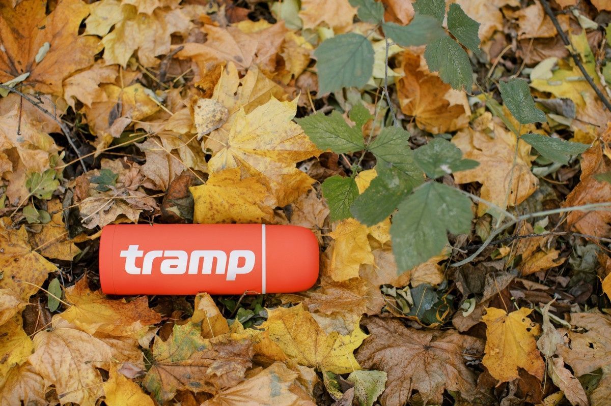 Термос TRAMP Soft Touch 1,2 л UTRC-110 Помаранчевий