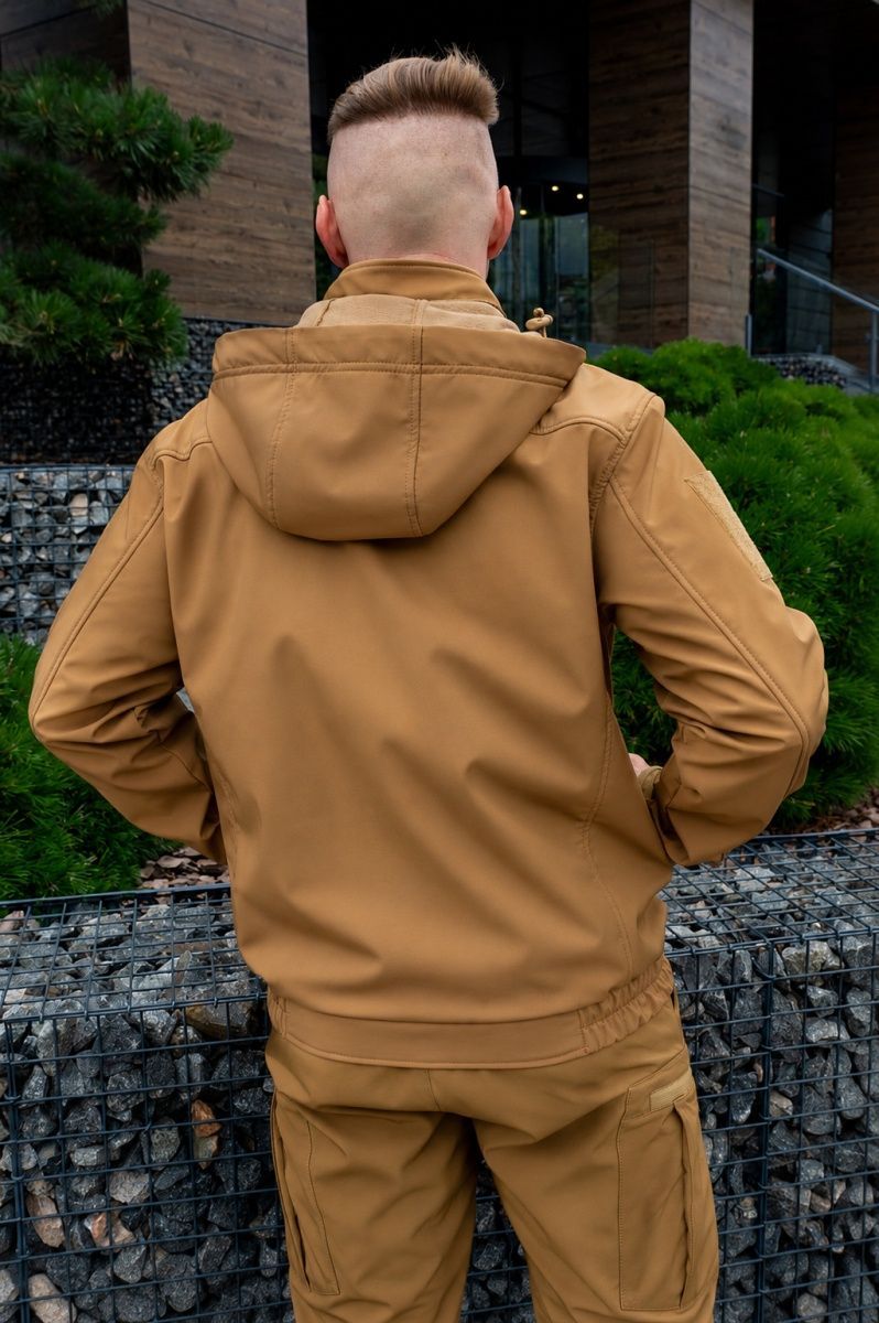 Куртка для НГУ Track Softshell койот