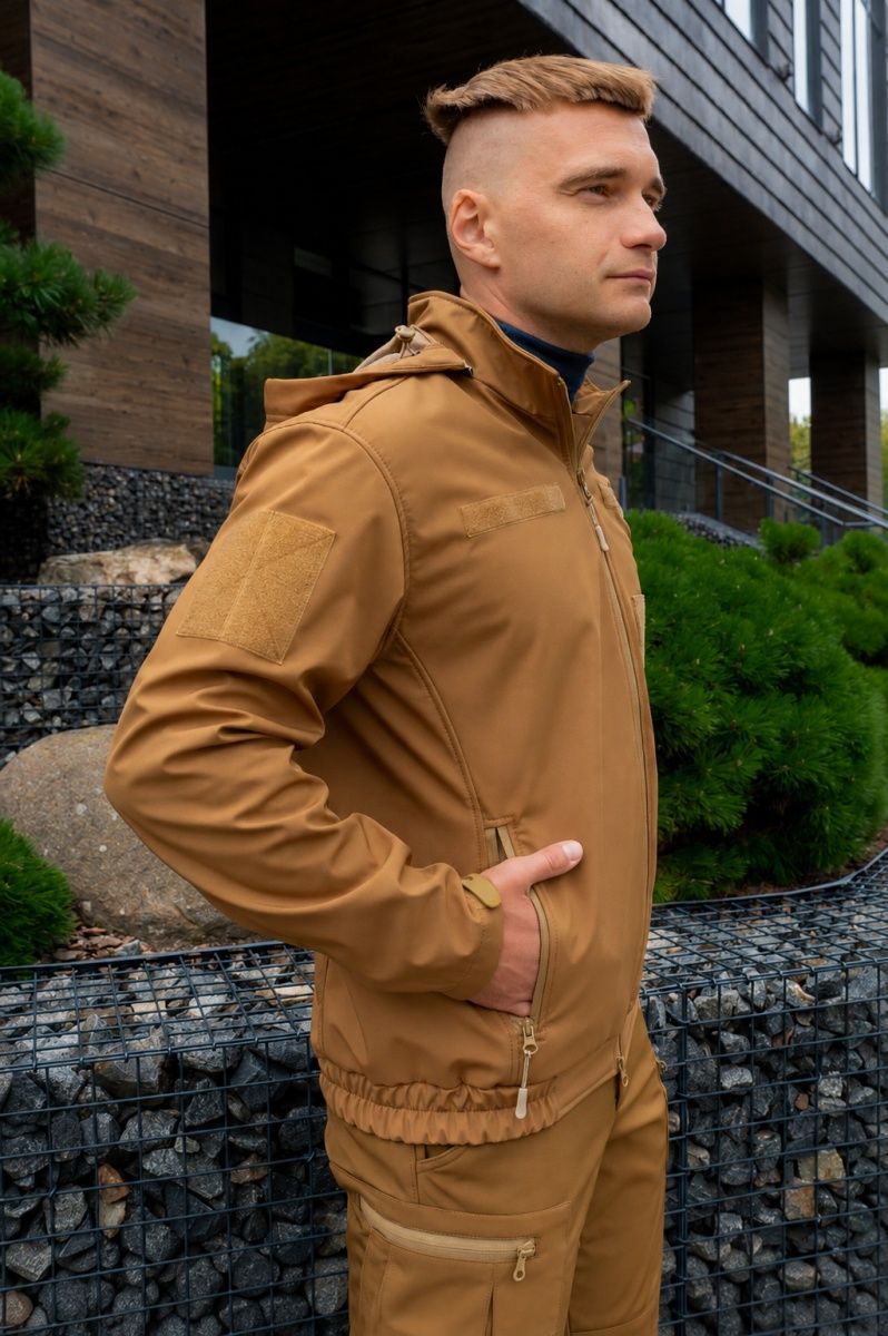 Куртка для НГУ Track Softshell койот