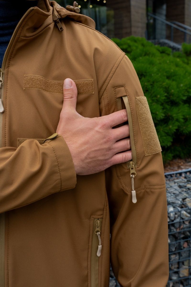 Куртка для НГУ Track Softshell койот