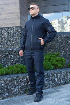 Костюм Blade Pro Softshell на флісі синій