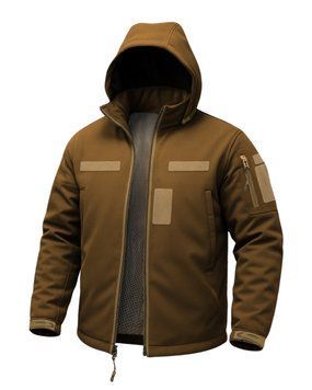 Куртка тактична зимова для НГУ Softshell койот Tactical