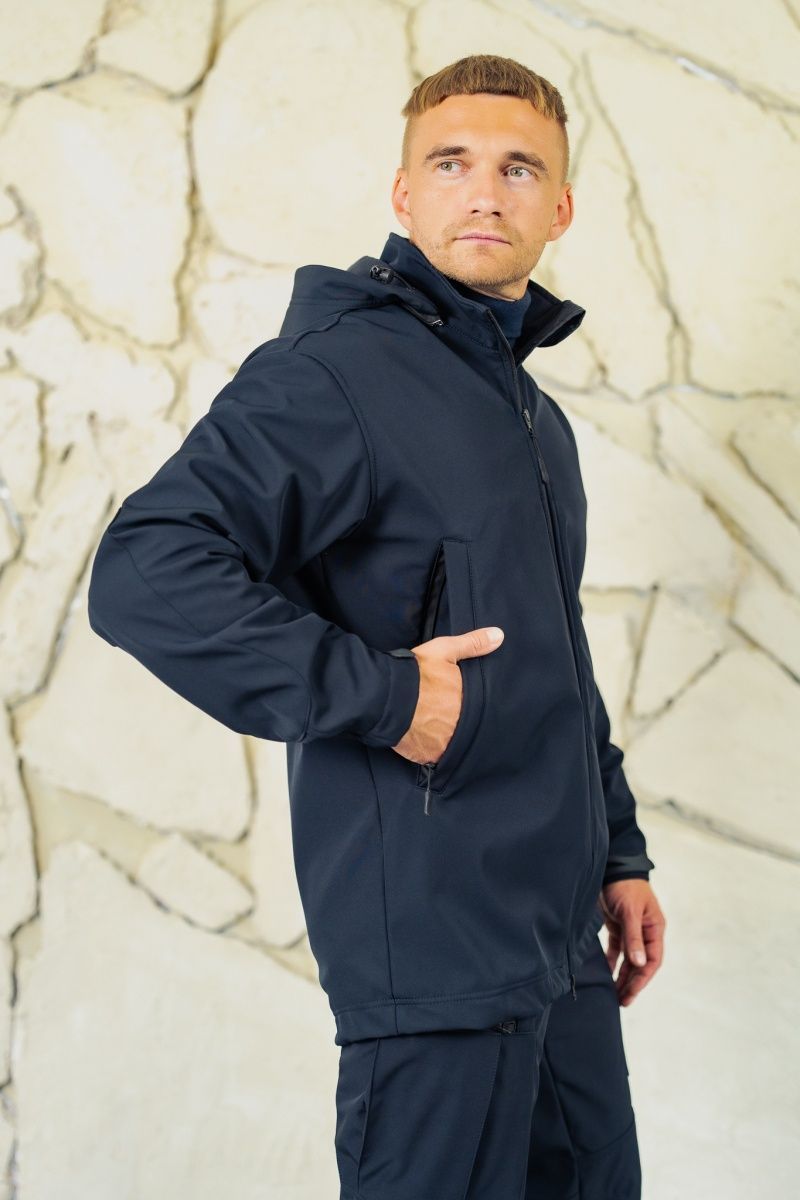 Куртка Softshell темно-синя Urban