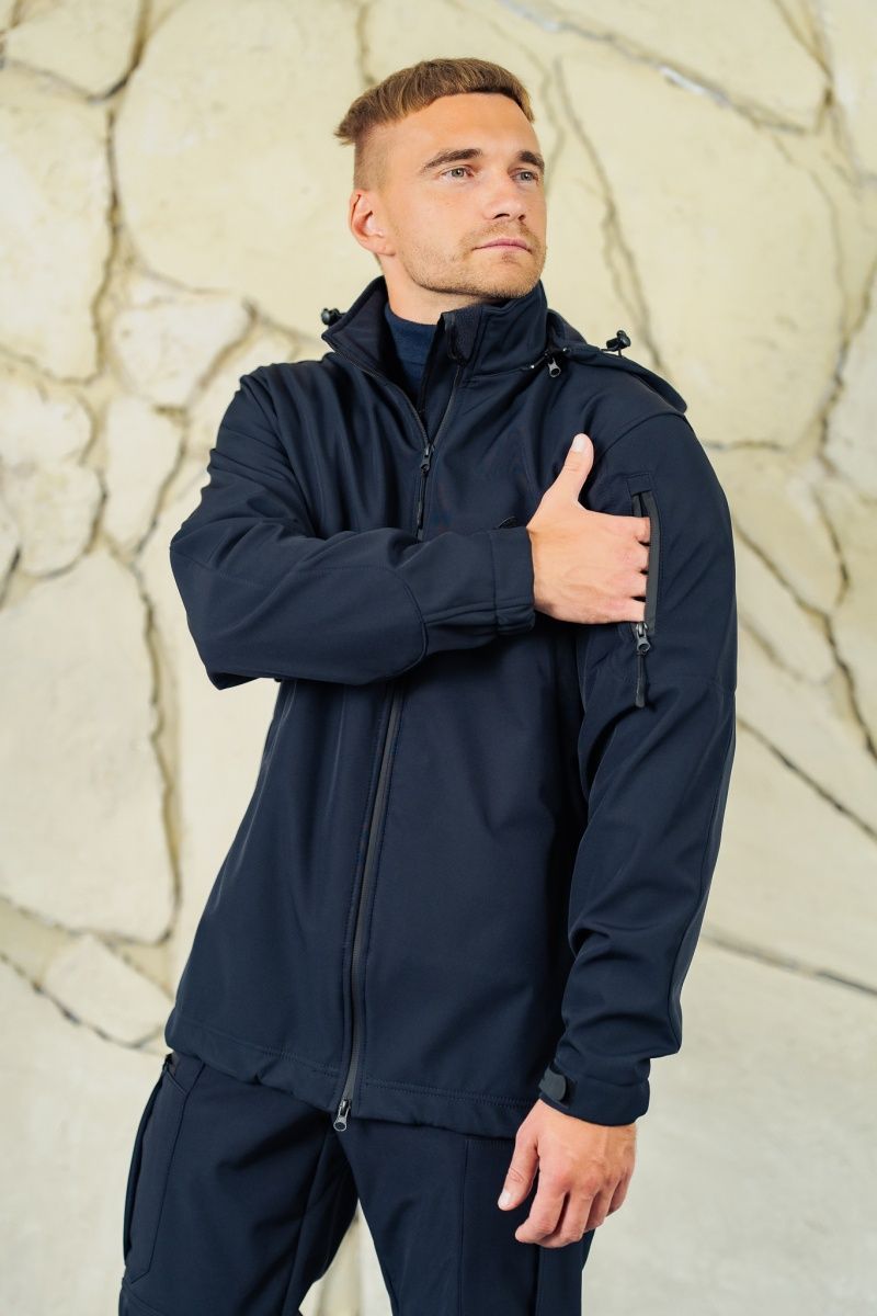 Куртка Softshell темно-синя Urban