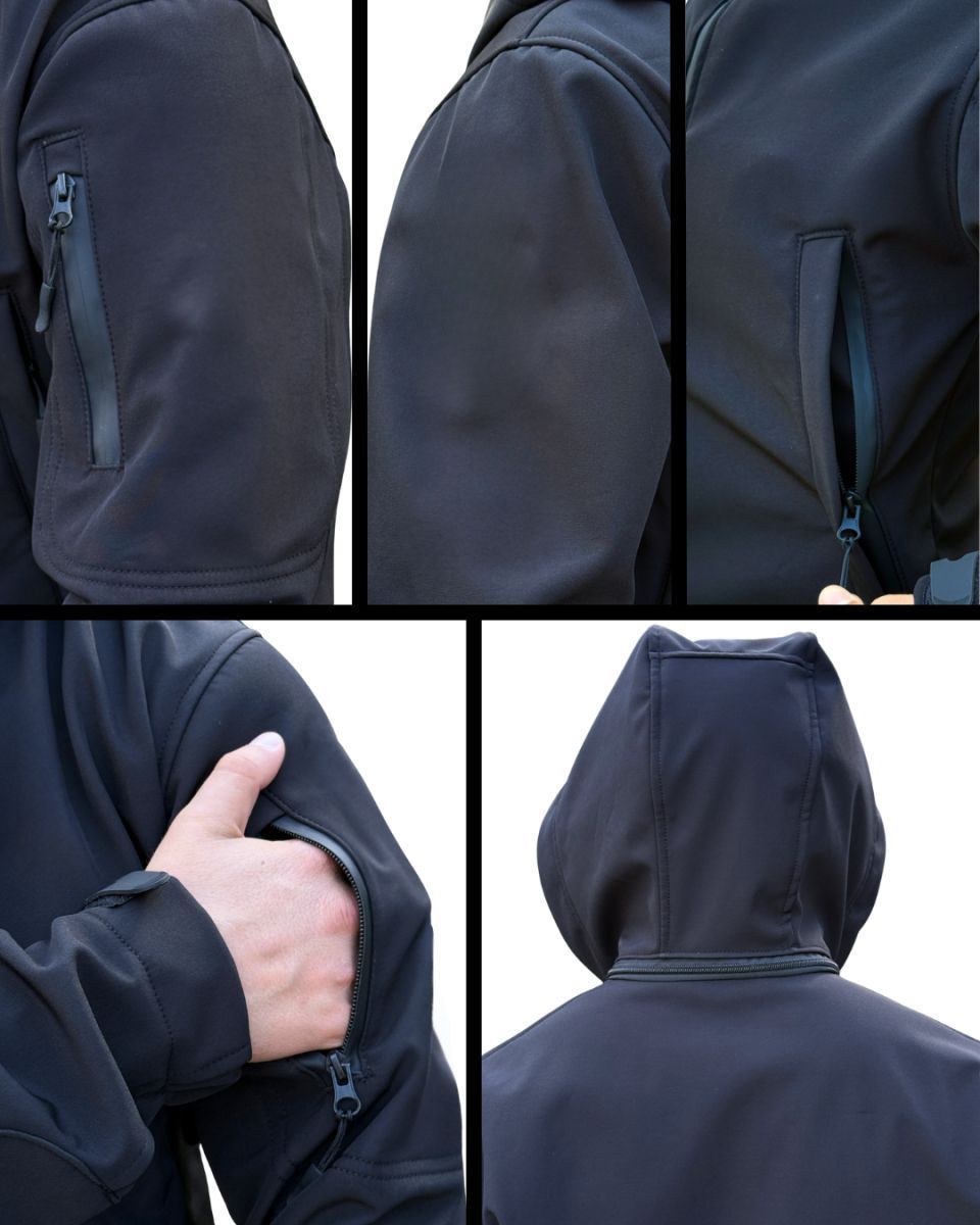 Куртка Softshell темно-синя Urban