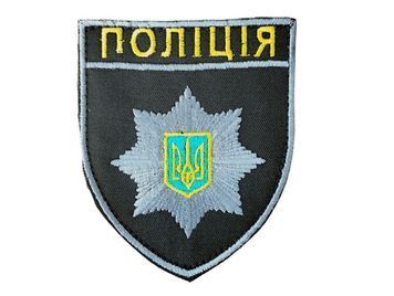 Шеврон ПОЛІЦІЯ Олива купить