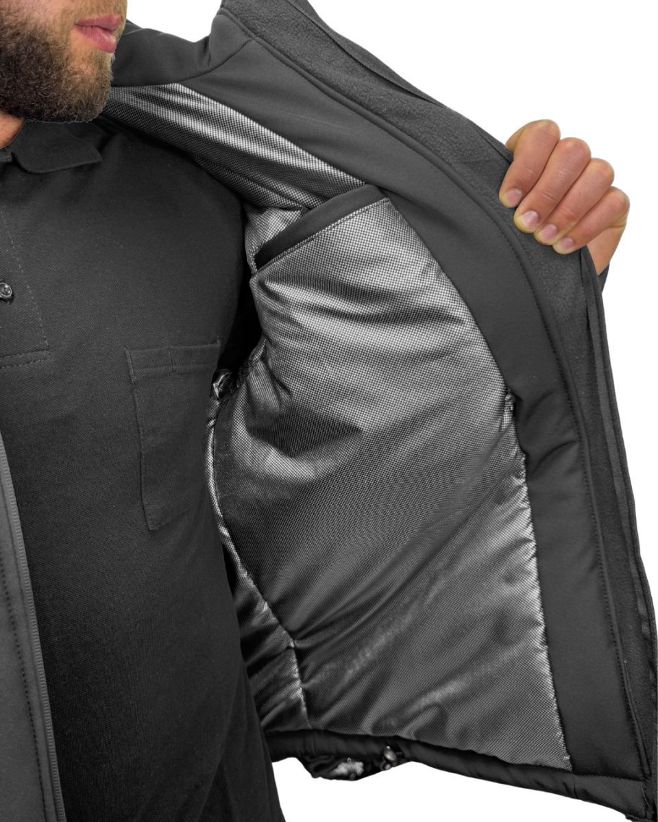 Куртка зимова Softshell сіра Urban