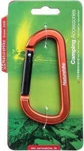 Карабін&nbsp;багатофункціональний Naturehike&nbsp;D-type&nbsp;80&nbsp;мм&nbsp;NH15A001-H&nbsp;orange