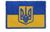Прапорець 8*5 Національна Гвардія України З тризубом Грета/Габардин Жовто/синій