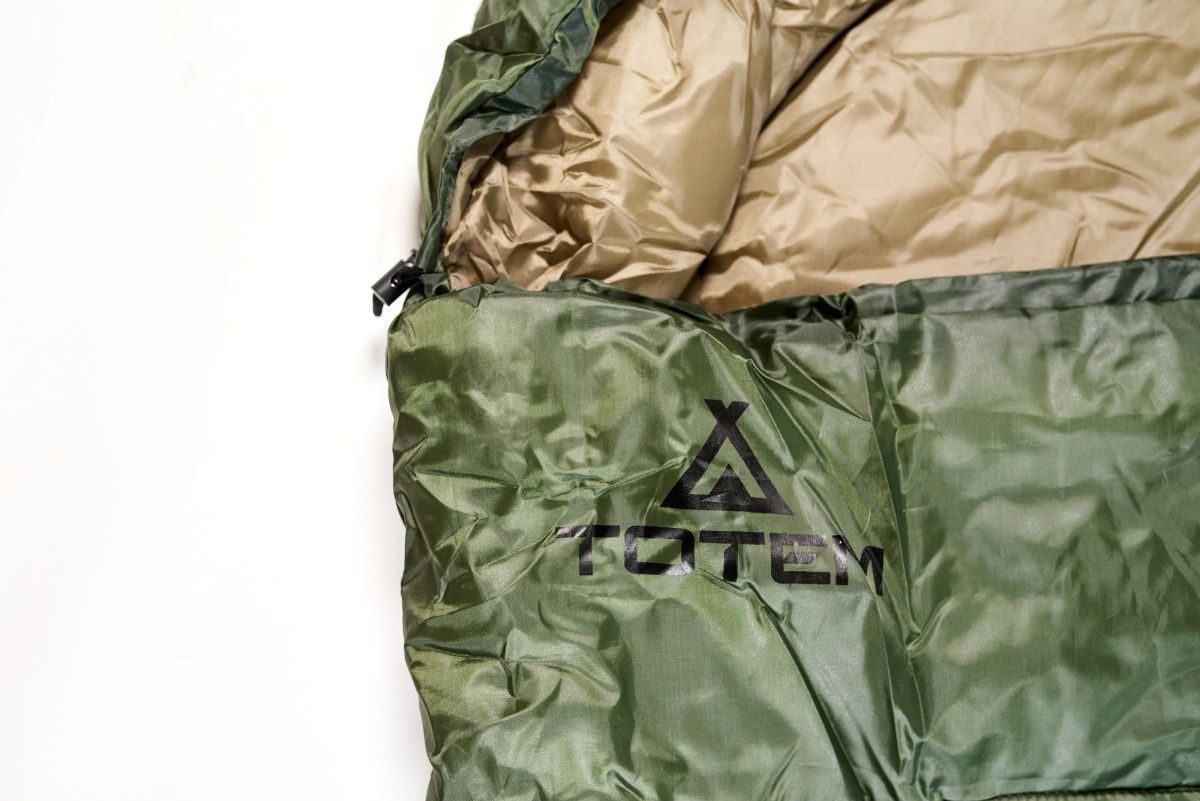 Спальний мішок Totem Hunter XXL кокон правий olive 220/90-55 UTTS-005