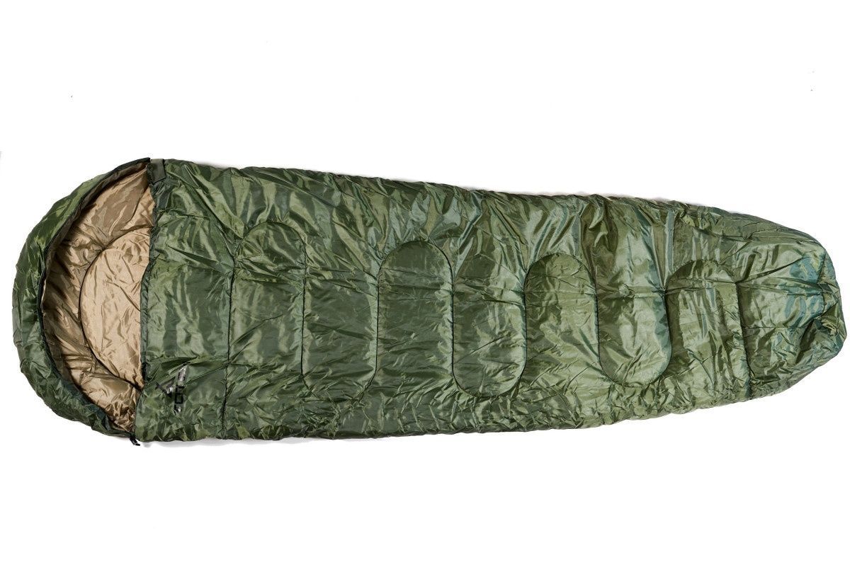 Спальний мішок Totem Hunter XXL кокон правий olive 220/90-55 UTTS-005