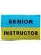 Арт. 24101 Шеврон SENIOR INSTRUCTOR Грета/Габардин Блакитний 8*5 Біла3337/блакитна3329/жовта1110