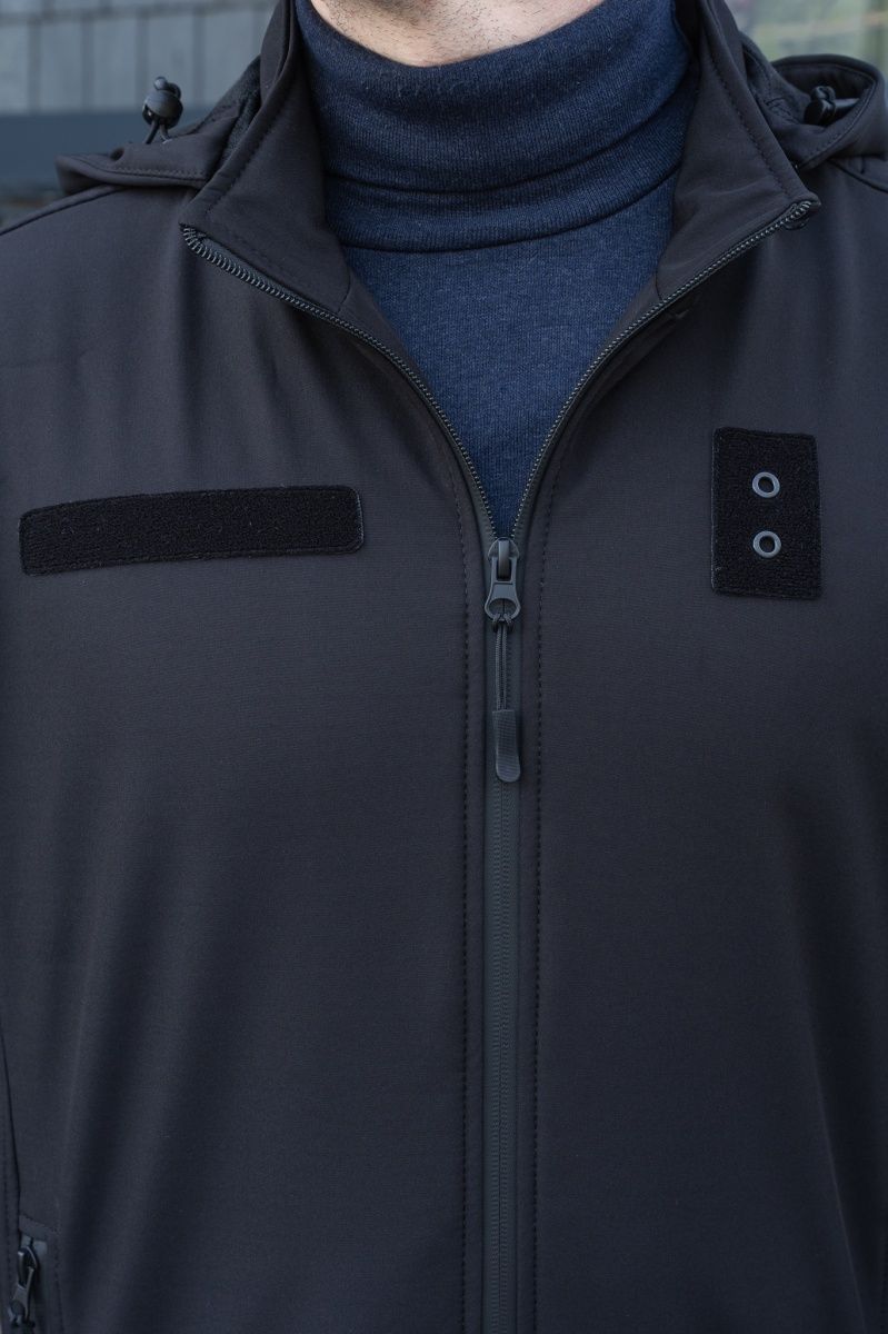 Куртка для Поліції Track Softshell чорна
