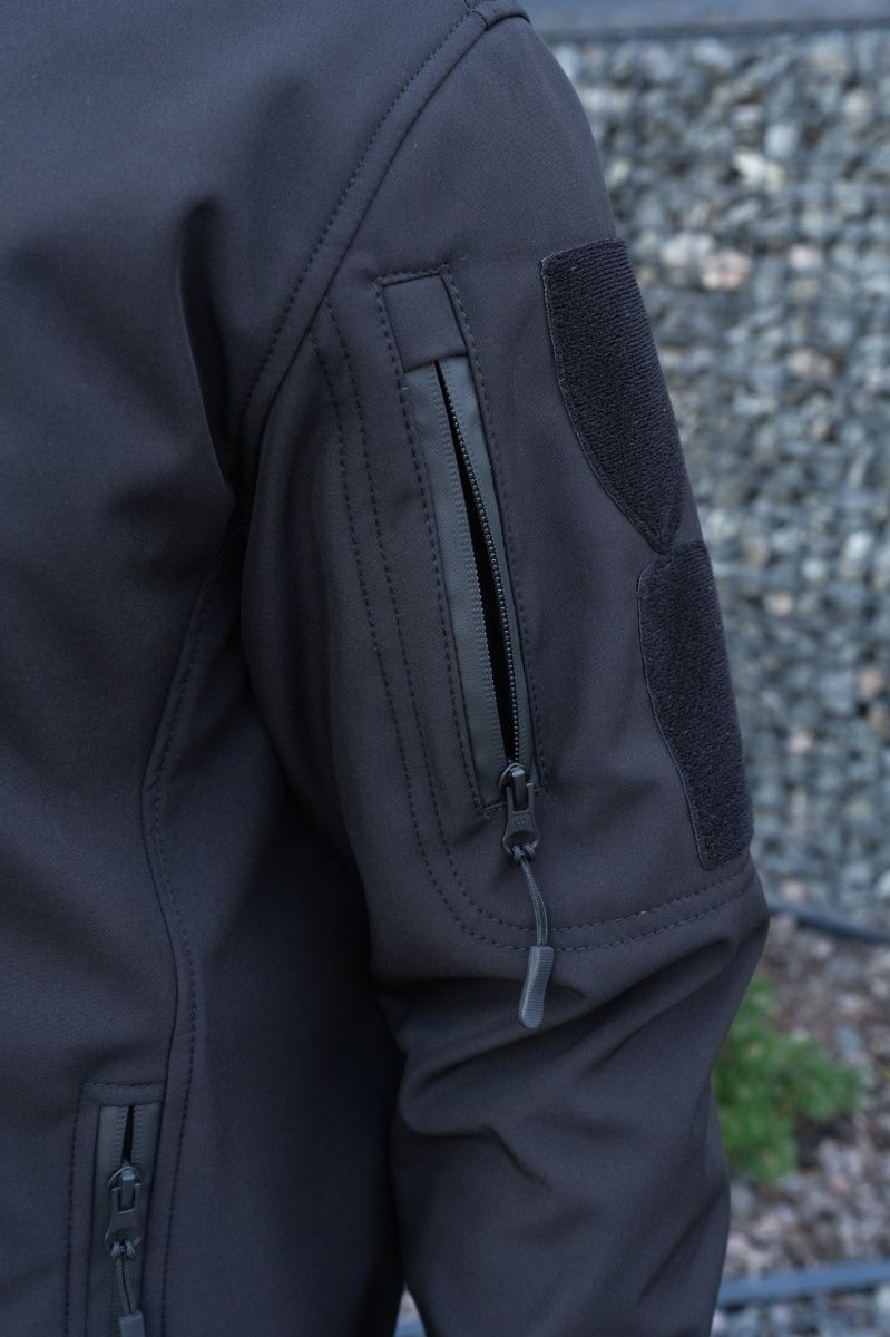 Куртка для Поліції Track Softshell чорна