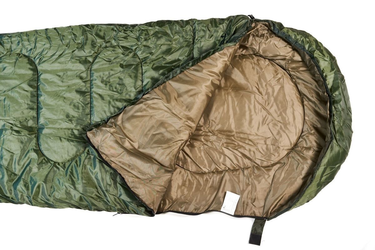 Спальний мішок Totem Hunter кокон правий olive 220/60-55