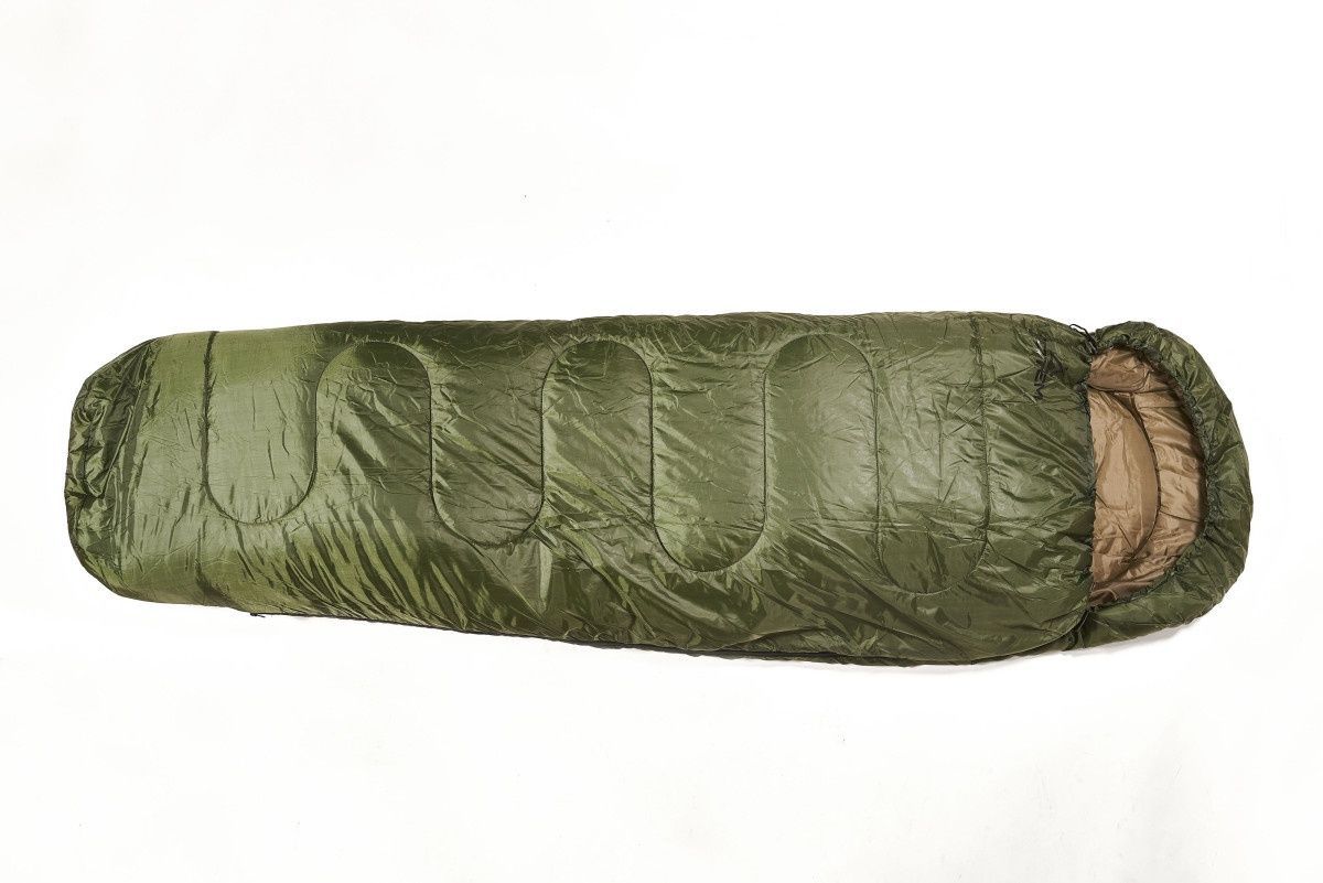 Спальний мішок Totem Hunter кокон правий olive 220/60-55