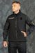 Жилет Tactical Поліція Softshell на флісі Чорний