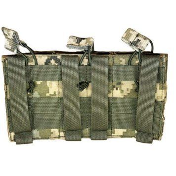 Підсумок для 3 магазинів універсальний АК Cordura піксель (LE3431)