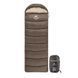 Спальник з капюшоном Naturehike U150 NH20MSD07, (11&deg;C), лівий, коричневий