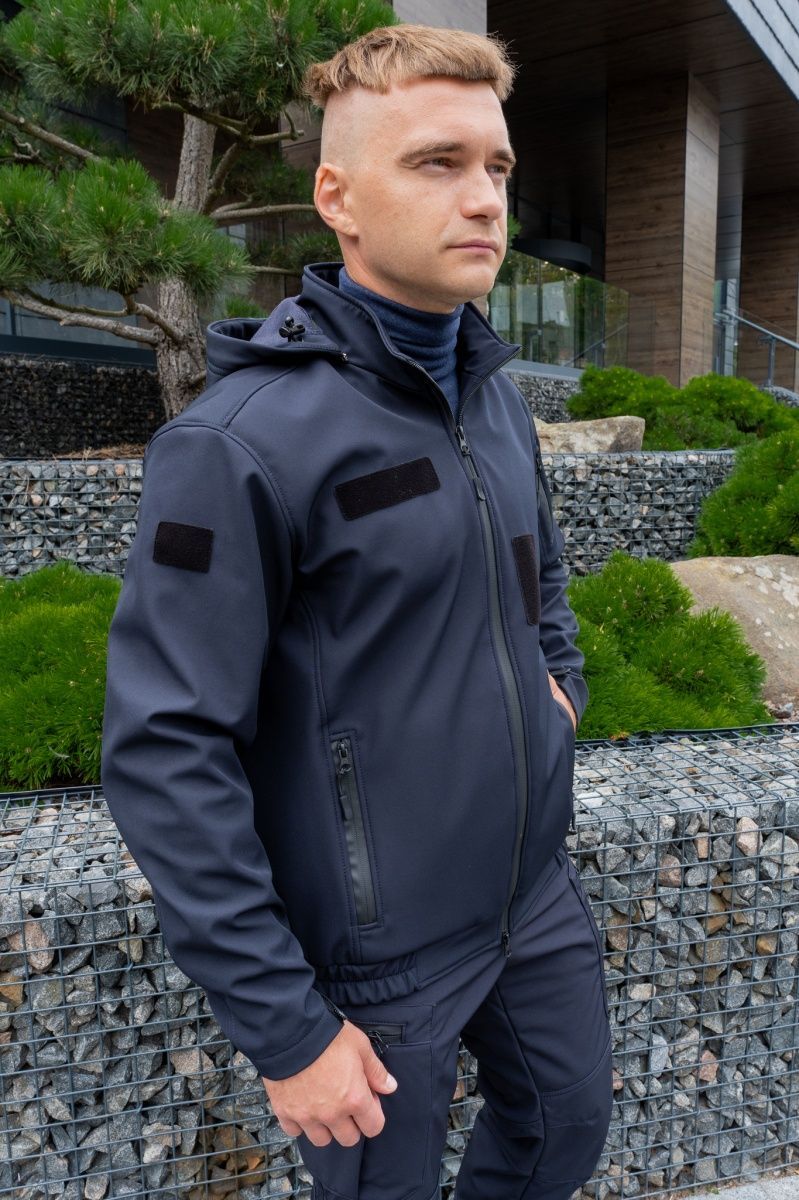 Куртка для ДСНС Track Softshell темно-синя